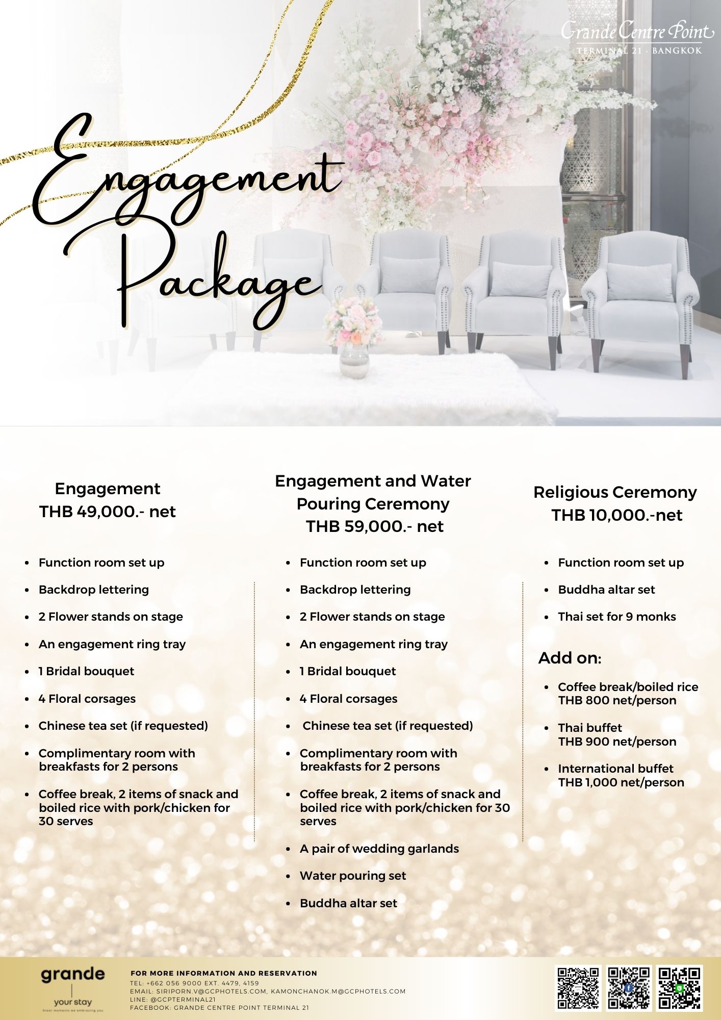 Engagement Ceremony Package